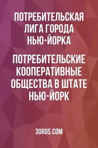 Обложка аудиокниги «Потребительские кооперативные общества в штате Нью-Йорк»