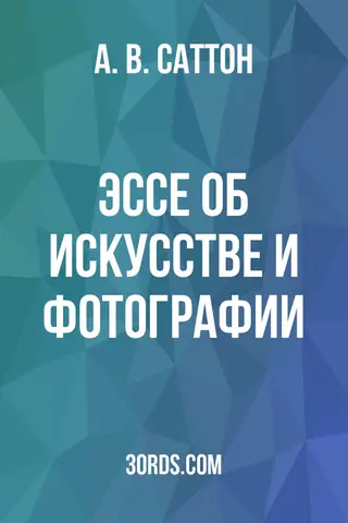 Обложка аудиокниги «Эссе об искусстве и фотографии»