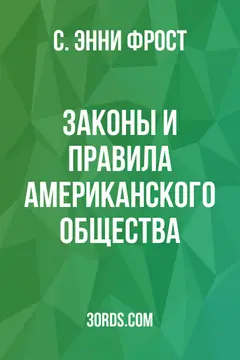 Обложка аудиокниги «Законы и правила американского общества»