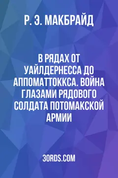 Обложка аудиокниги «В рядах: От Уайлдернесса до Аппоматтоккса. Война глазами рядового солдата Потомакской армии»
