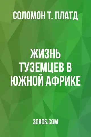 Обложка аудиокниги «Жизнь туземцев в Южной Африке»