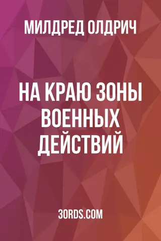 Обложка аудиокниги «На краю зоны военных действий»
