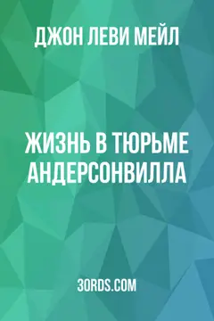 Обложка аудиокниги «Жизнь в тюрьме Андерсонвилла»