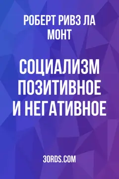 Обложка аудиокниги «Социализм: позитивное и негативное»