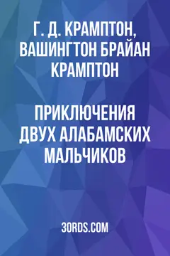 Обложка аудиокниги «Приключения двух алабамских мальчиков»