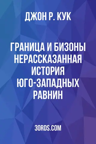 Обложка аудиокниги «Граница и бизоны: Нерассказанная история юго-западных равнин»