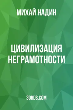 Обложка аудиокниги «Цивилизация неграмотности»