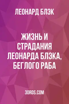 Обложка аудиокниги «Жизнь и страдания Леонарда Блэка, беглого раба»