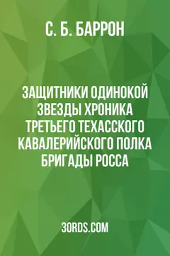 Обложка аудиокниги «Защитники Одинокой Звезды: Хроника Третьего техасского кавалерийского полка бригады Росса»