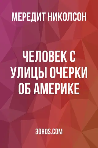 Обложка аудиокниги «Человек с улицы: Очерки об Америке»