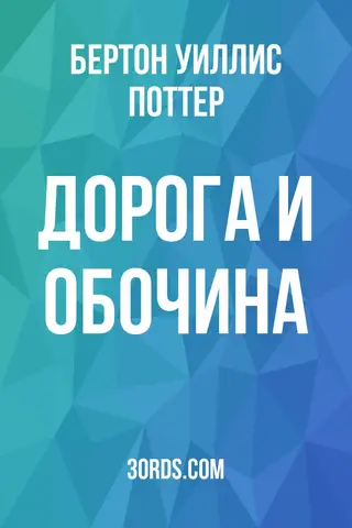 Обложка аудиокниги «Дорога и обочина»