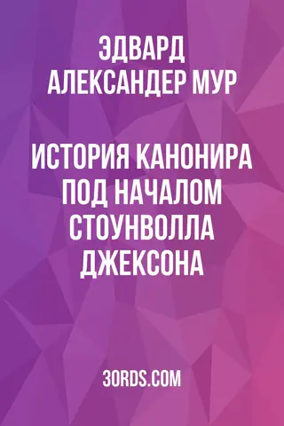 Обложка аудиокниги «История канонира под началом Стоунволла Джексона»