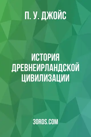 Обложка аудиокниги «История древнеирландской цивилизации»