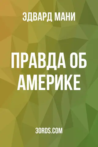 Обложка аудиокниги «Правда об Америке»