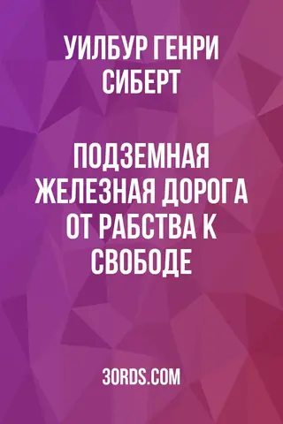 Обложка аудиокниги «Подземная железная дорога: от рабства к свободе»