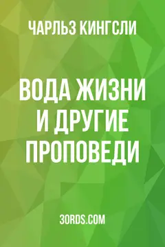 Обложка аудиокниги «Вода жизни и другие проповеди»