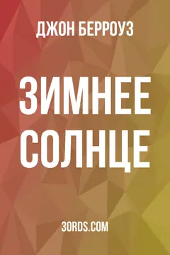 Обложка аудиокниги «Зимнее солнце»