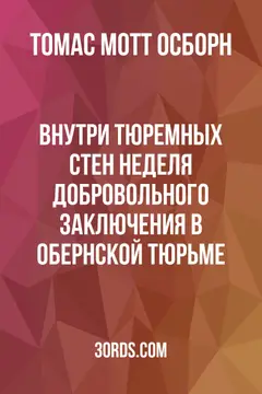 Обложка аудиокниги «Внутри тюремных стен: неделя добровольного заключения в Обернской тюрьме»