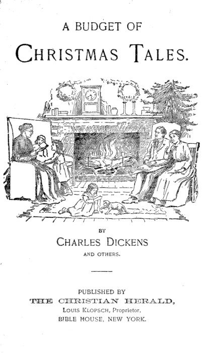 Cover of the audiobook “A Budget of Christmas Tales by Charles Dickens and Others”
