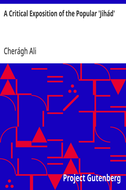 Cover of the audiobook “A Critical Exposition of the Popular 'Jihád'”