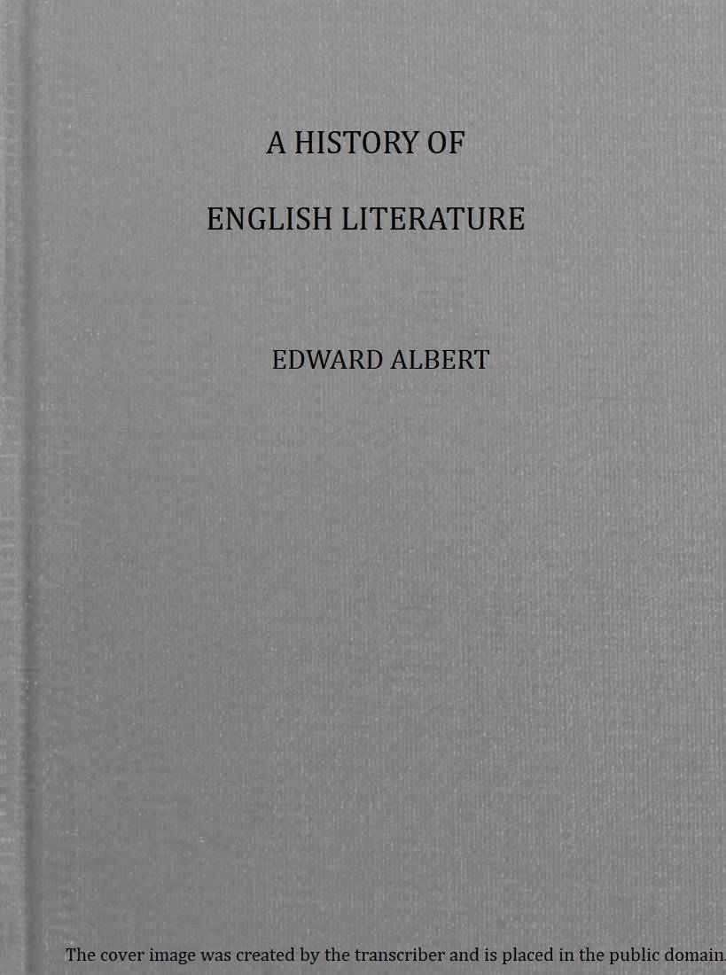 Cover of the audiobook “A history of English literature : A practical text-book”