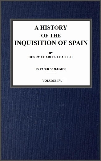 Cover of the audiobook “A History of the Inquisition of Spain; vol. 4”