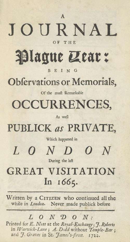 Cover of the audiobook “A Journal of the Plague Year”