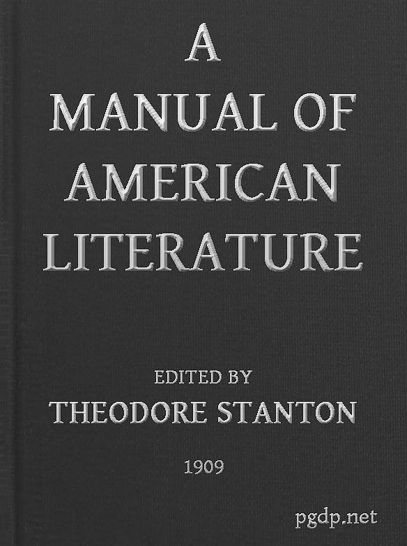 Cover of the audiobook “A Manual of American Literature”