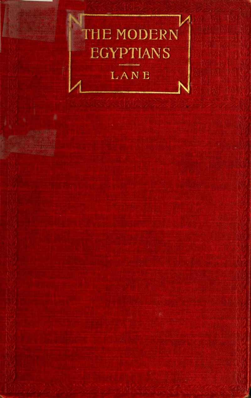 Cover of the audiobook “An account of the manners and customs of the modern Egyptians”