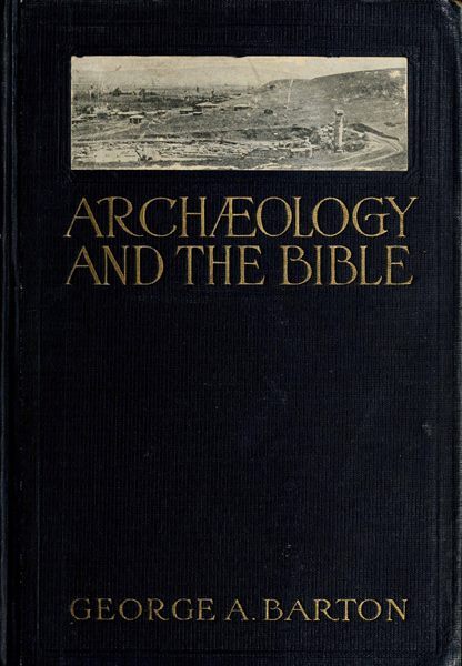 Cover of the audiobook “Archæology and the Bible”