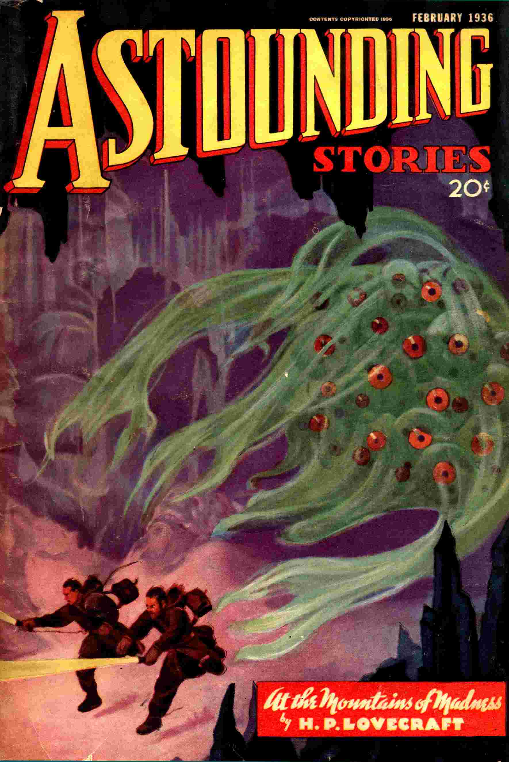 Cover of the audiobook “At the mountains of madness”