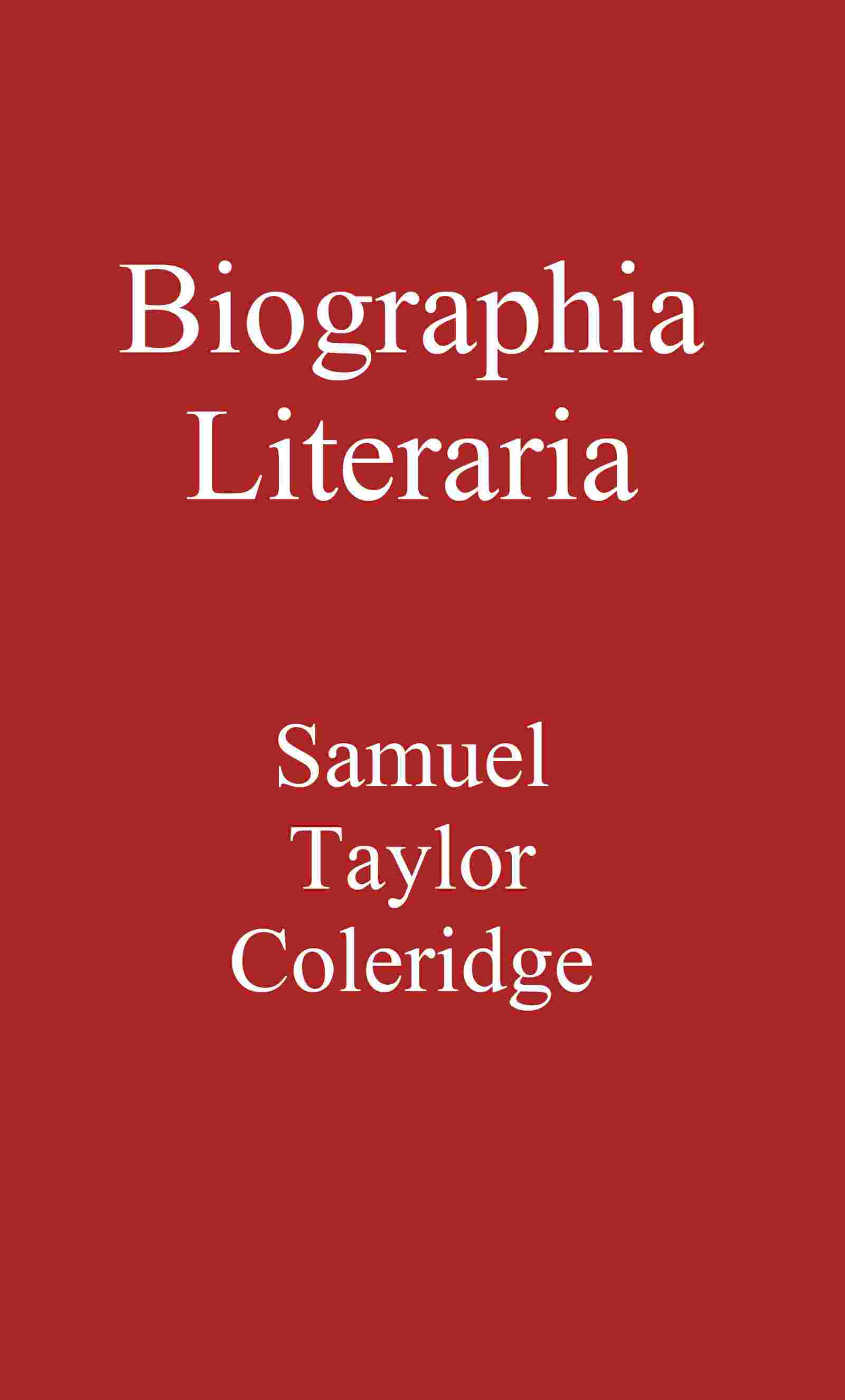 Cover of the audiobook “Biographia Literaria”