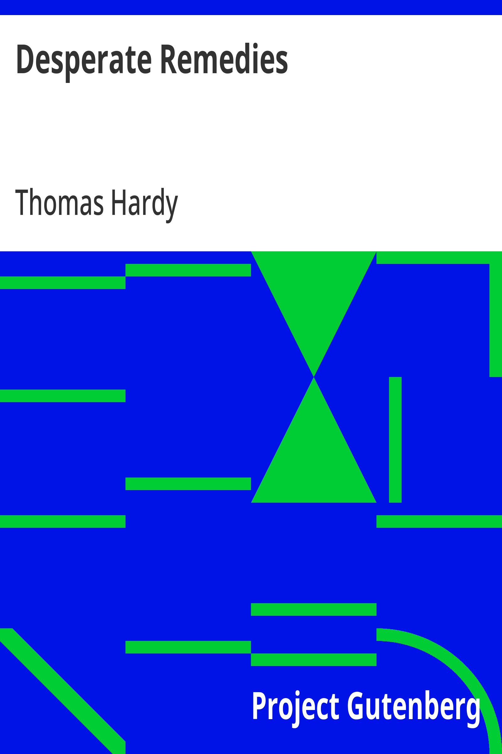 Cover of the audiobook “Desperate Remedies”