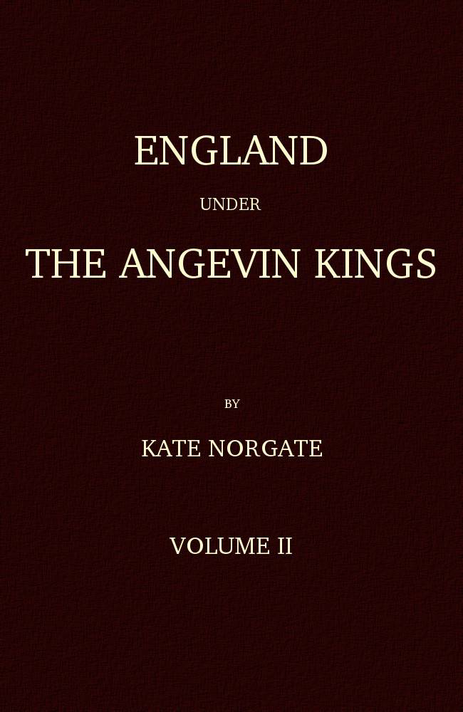 Cover of the audiobook “England under the Angevin Kings, Volume II”