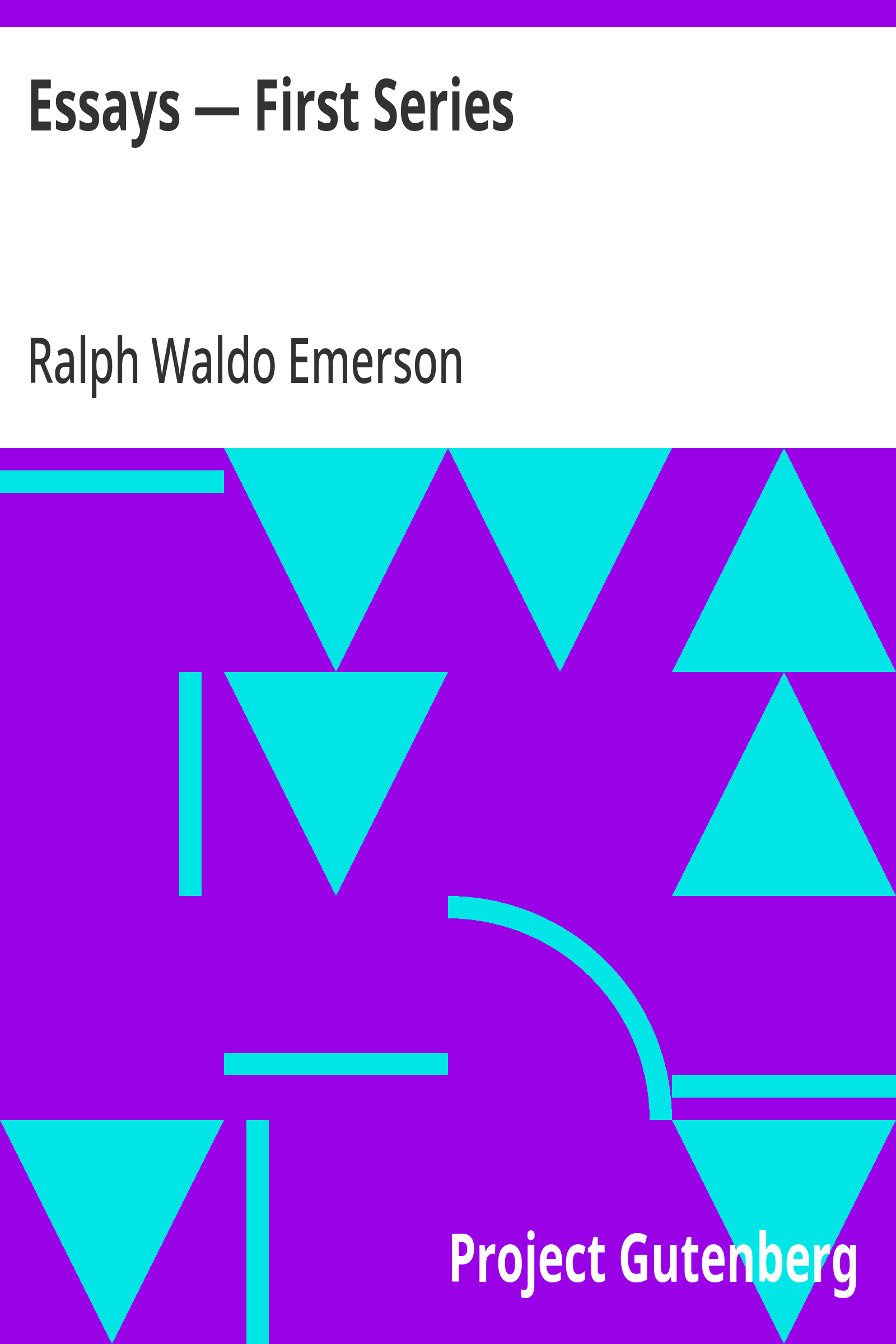 Cover of the audiobook “Essays — First Series”