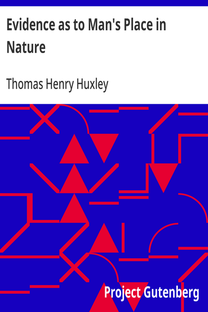 Cover of the audiobook “Evidence as to Man's Place in Nature”