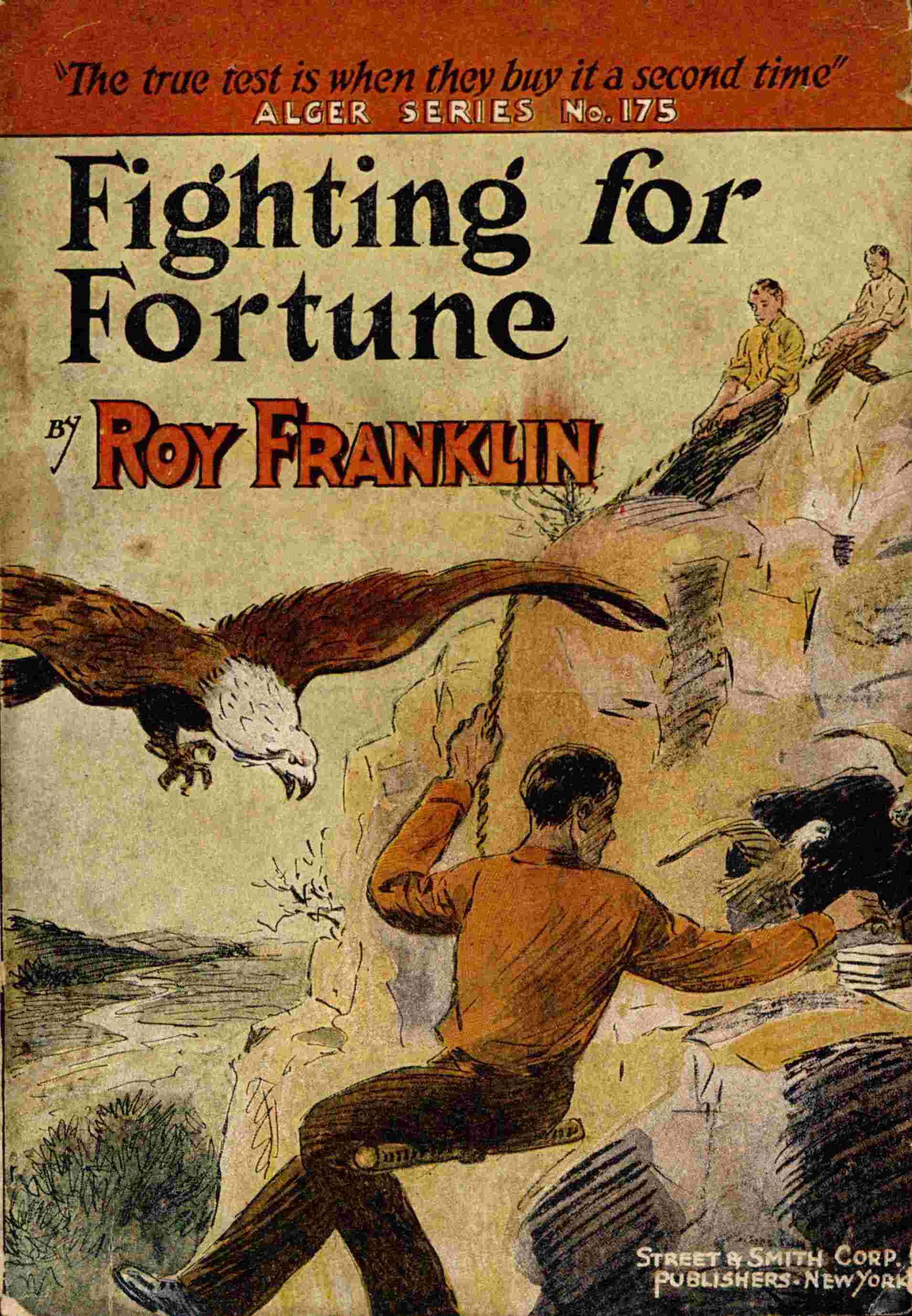 Cover of the audiobook “Fighting for fortune : or, Making a place for himself”