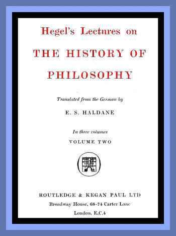 Cover of the audiobook “Hegel's Lectures on the History of Philosophy: Volume 2 (of 3)”
