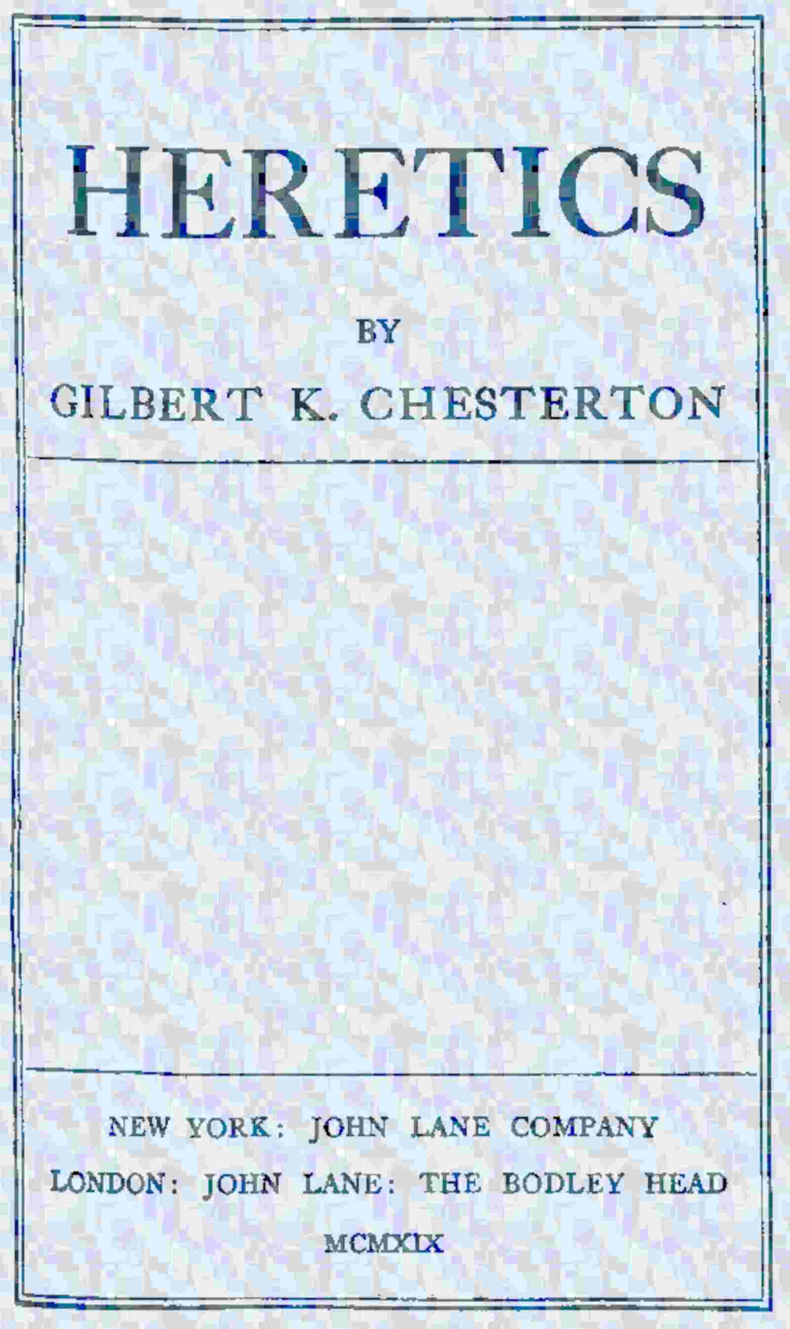 Cover of the audiobook “Heretics”