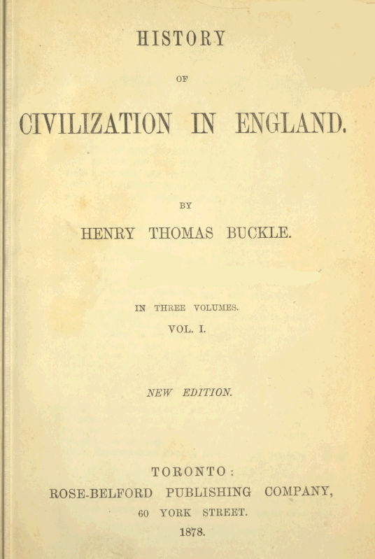 Cover of the audiobook “History of Civilization in England, Vol. 1 of 3”
