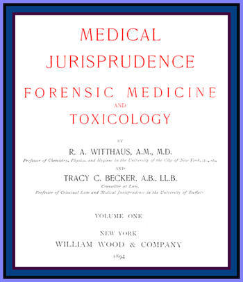 Cover of the audiobook “Medical Jurisprudence, Forensic medicine and Toxicology. Vol. 1”