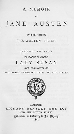 Cover of the audiobook “Memoir of Jane Austen”