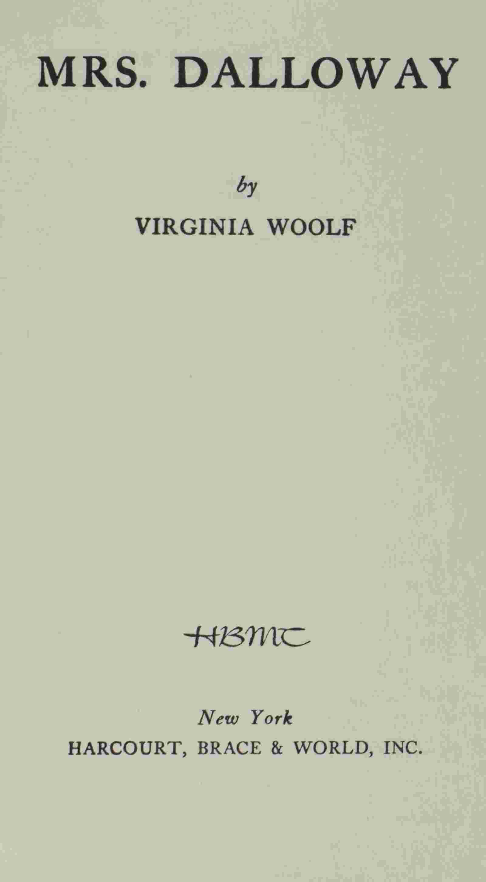 Cover of the audiobook “Mrs. Dalloway”