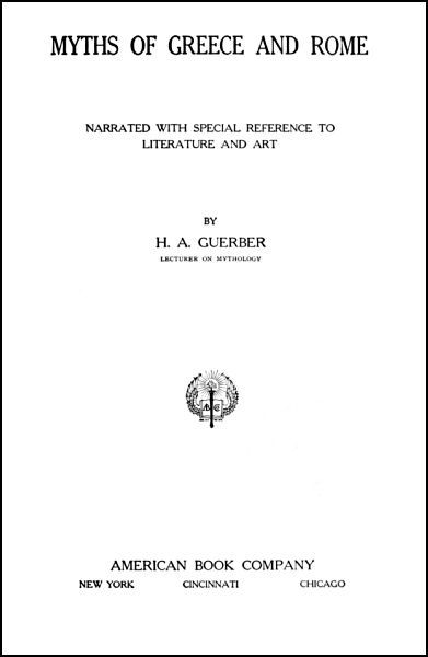 Cover of the audiobook “Myths of Greece and Rome”