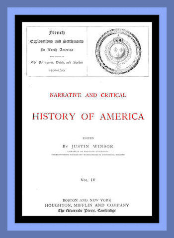 Cover of the audiobook “Narrative and Critical History of America, Vol. 4 (of 8)”
