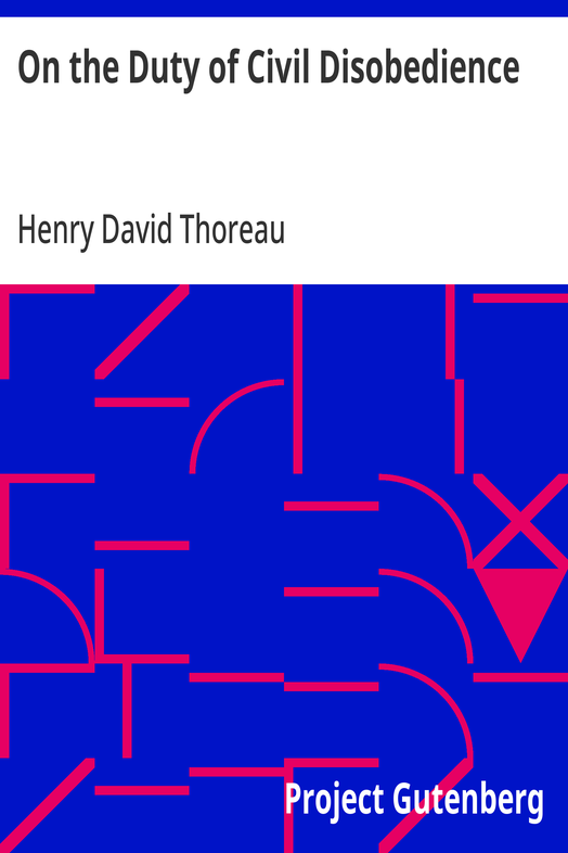 Cover of the audiobook “On the Duty of Civil Disobedience”