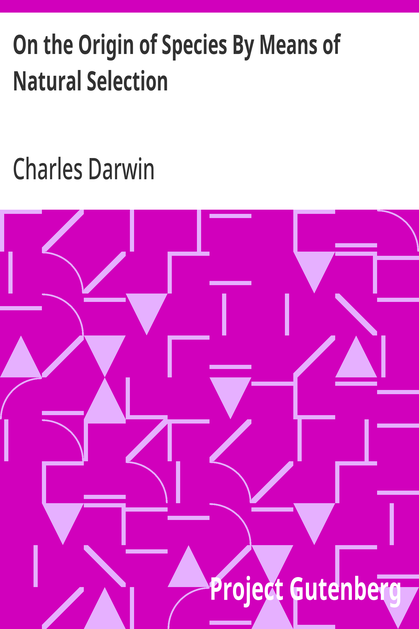 Cover of the audiobook “On the Origin of Species By Means of Natural Selection”