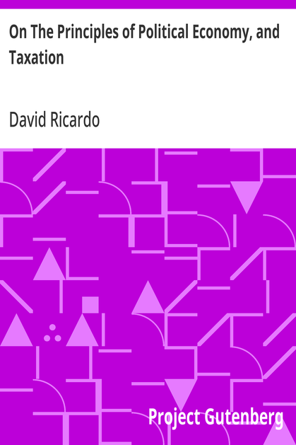 Cover of the audiobook “On The Principles of Political Economy, and Taxation”