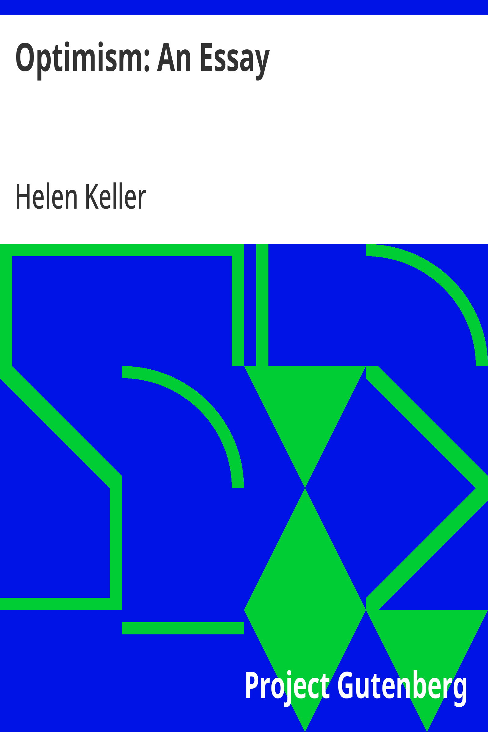 Cover of the audiobook “Optimism: An Essay”