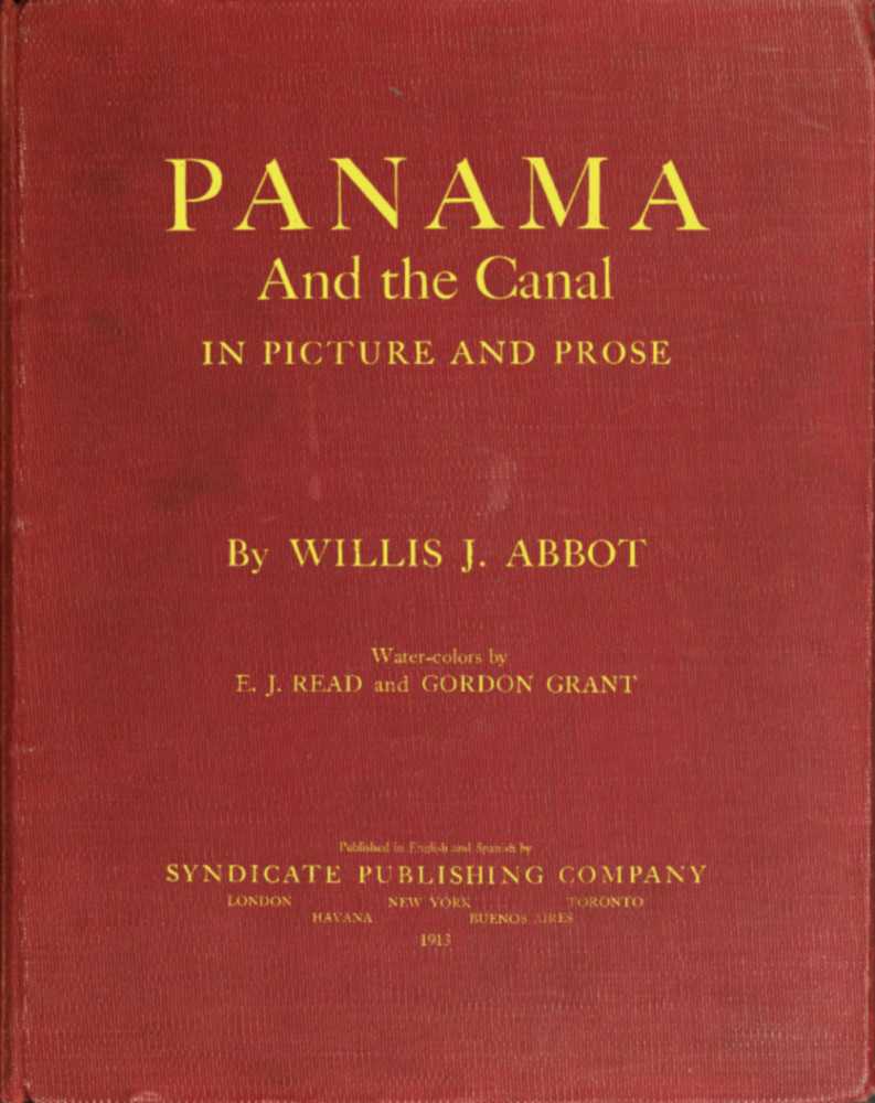 Cover of the audiobook “Panama and the Canal in Picture and Prose”
